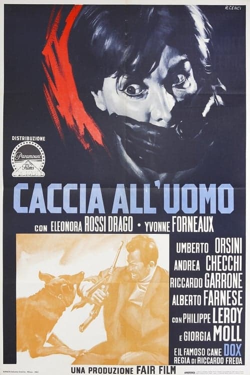 Caccia all'uomoのポスター