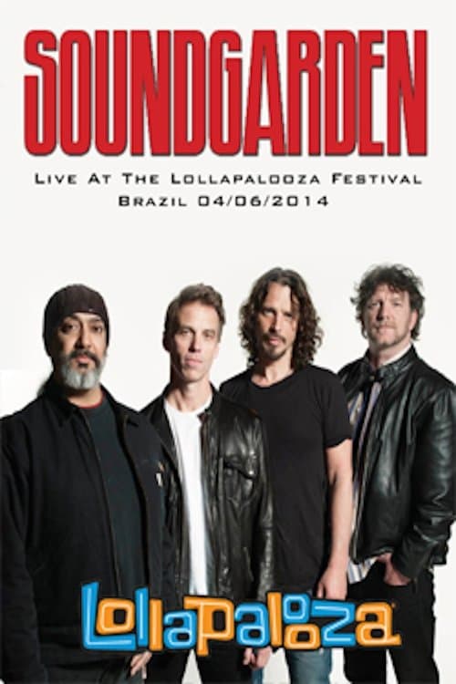 Soundgarden: [2014] Lollapalooza Brazilのポスター