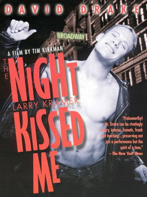 The Night Larry Kramer Kissed Meのポスター
