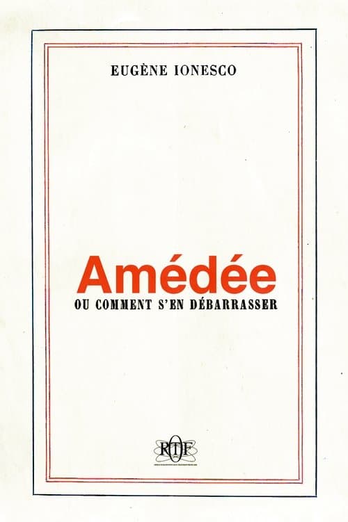 Amédée ou comment s'en débarrasserのポスター