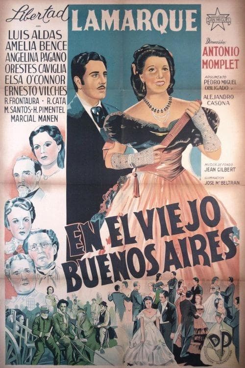 En el viejo Buenos Airesのポスター