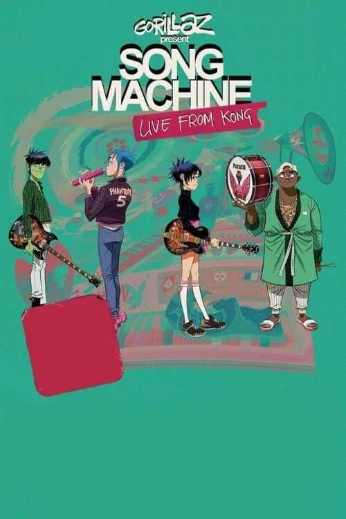 Gorillaz | Song Machine Live From Kongのポスター