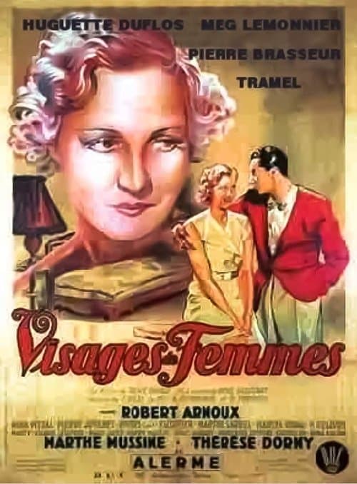 Visages de femmesのポスター