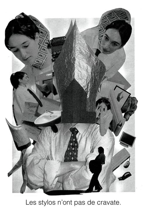 Les stylos n'ont pas de cravateのポスター