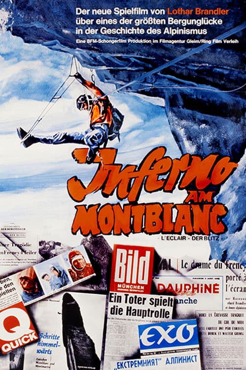 Inferno am Montblancのポスター