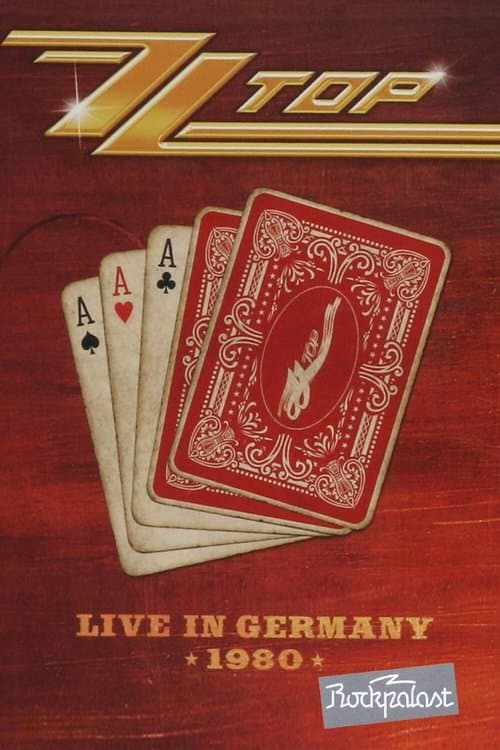 ZZ Top: Live in Germany 1980のポスター