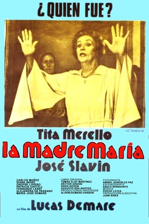 La madre Maríaのポスター