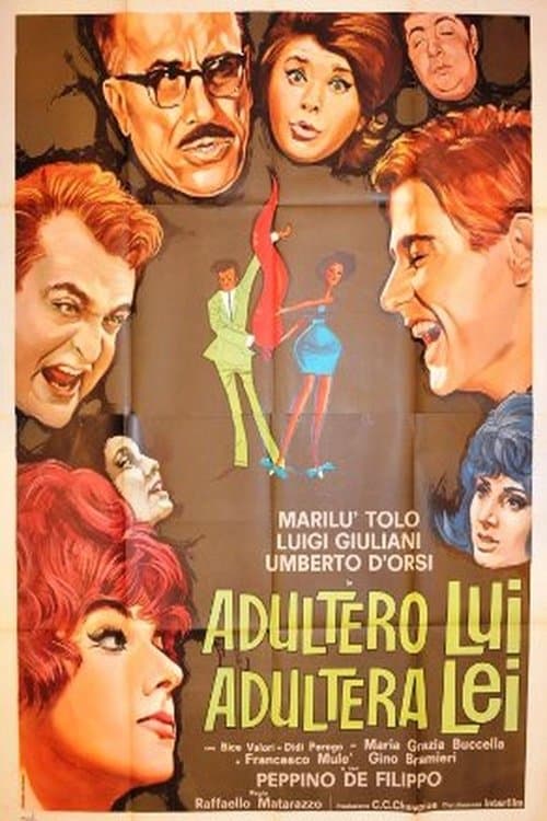 Adultero lui, adultera leiのポスター