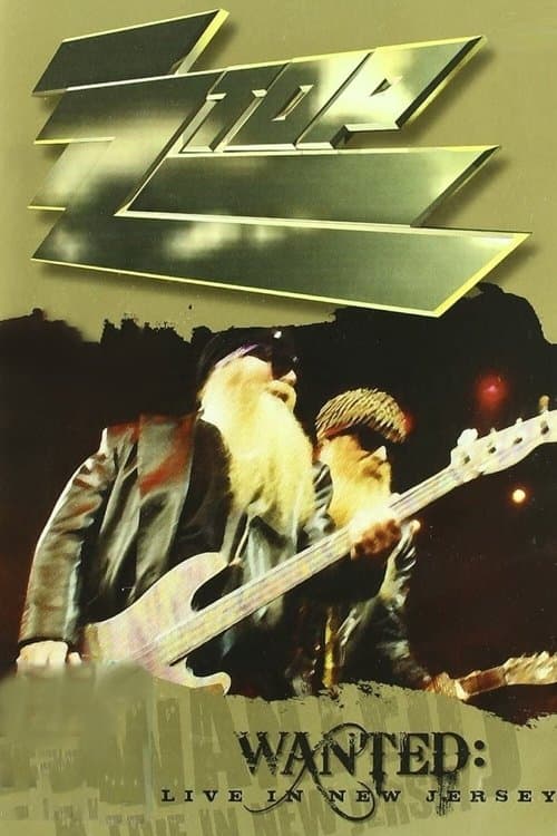 ZZ Top - Wanted - Live In New Jerseyのポスター
