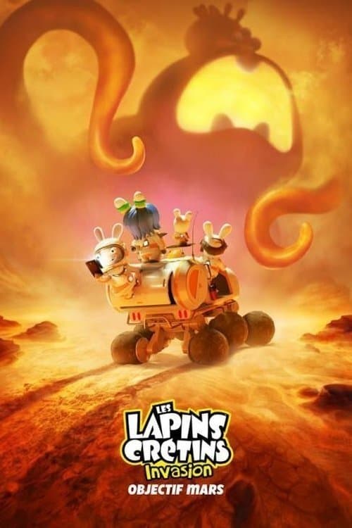Les Lapins Crétins - Invasion : Objectif Marsのポスター