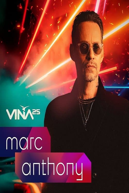 Festival de Viña del Mar 2025: Marc Anthonyのポスター