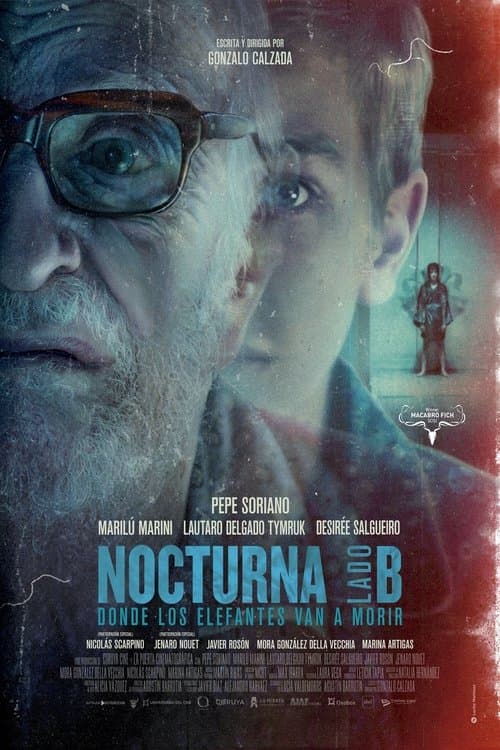 Nocturna - Lado B: Donde los elefantes van a morirのポスター