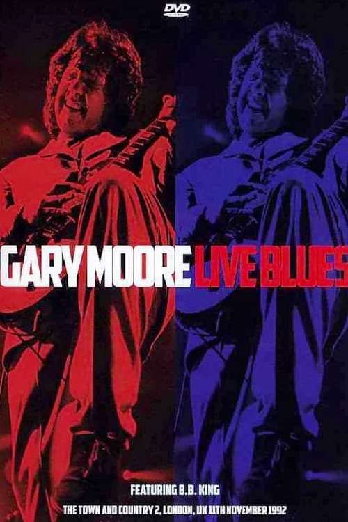 Gary Moore: Live Bluesのポスター