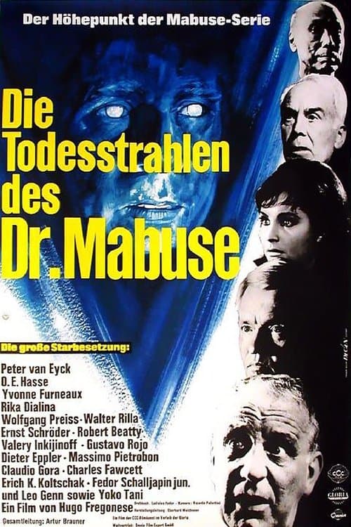 Die Todesstrahlen des Dr. Mabuseのポスター