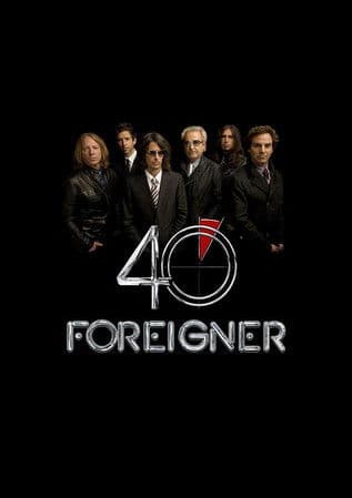 Foreigner: Live - 40th Anniversaryのポスター