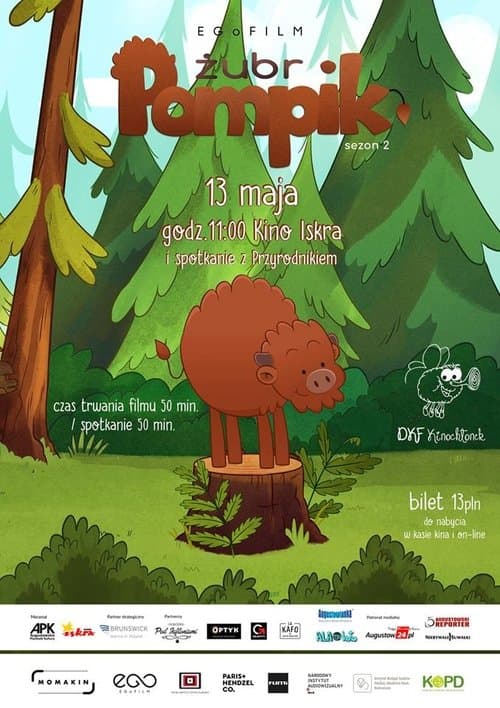 Żubr Pompikのポスター