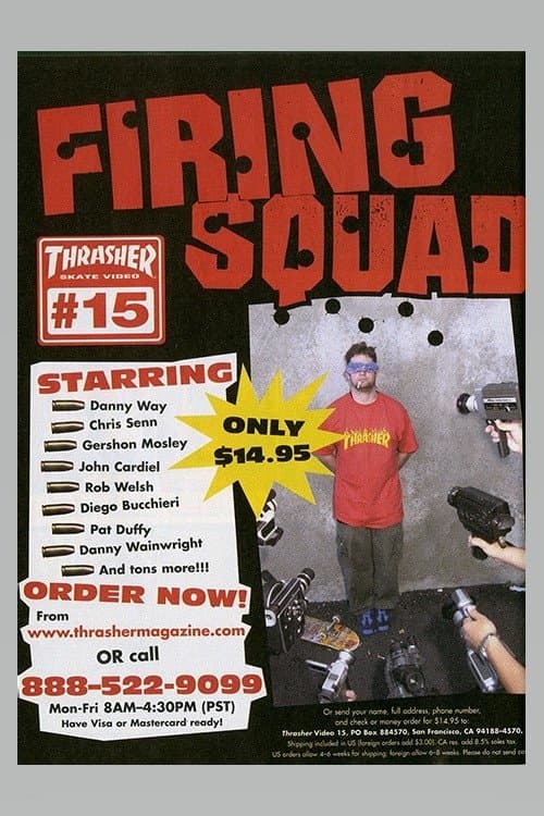 Thrasher - Firing Squadのポスター