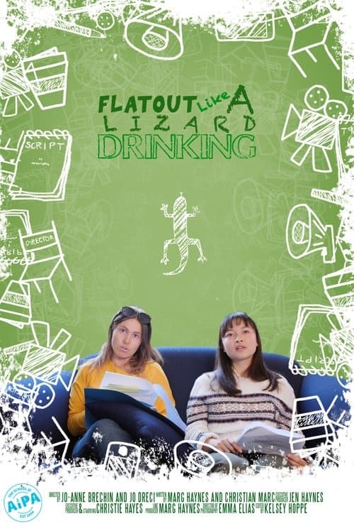 Flat Out Like a Lizard Drinkingのポスター