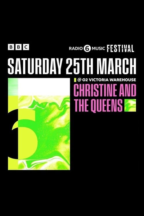 Christine and the Queens - 6 Music Festivalのポスター