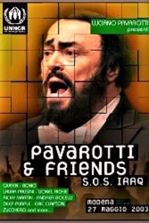 Pavarotti & Friends for SOS Iraqのポスター