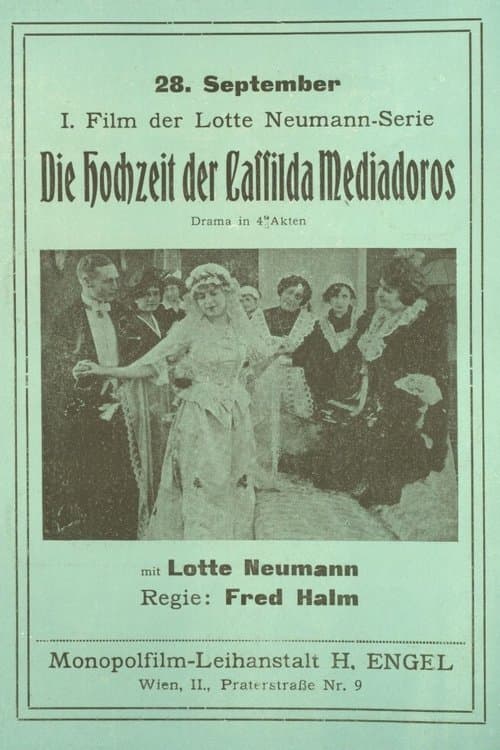 Die Hochzeit der Cassilda Mediadoresのポスター