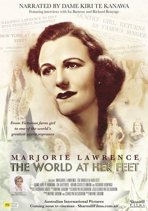 Marjorie Lawrence: The World at Her Feetのポスター