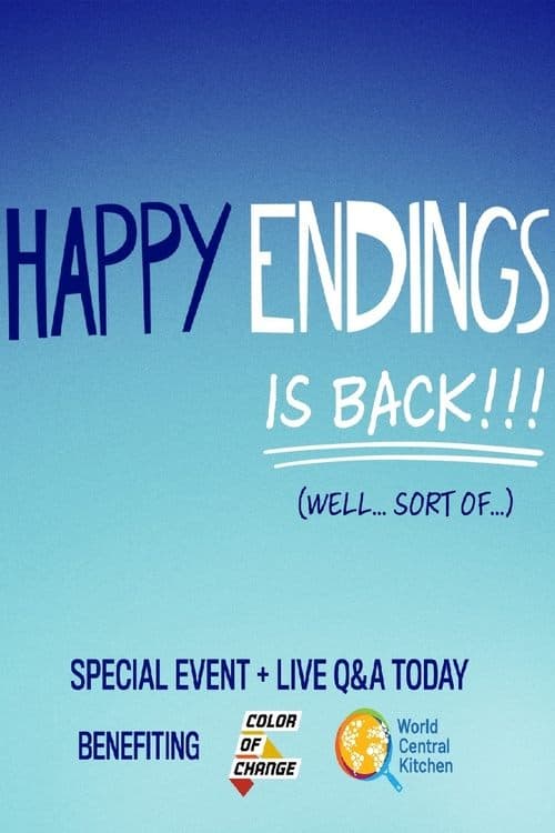 Happy Endings Special Charity Eventのポスター