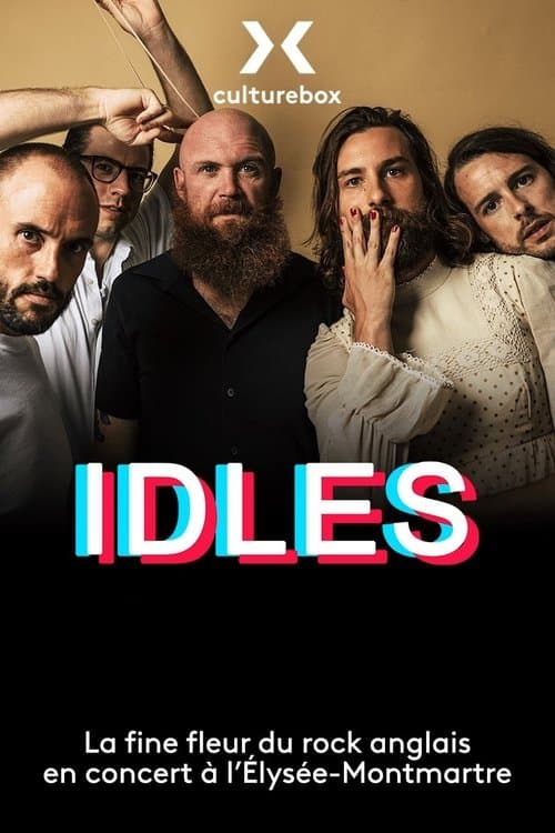 IDLES en concert à l’Élysée-Montmartreのポスター