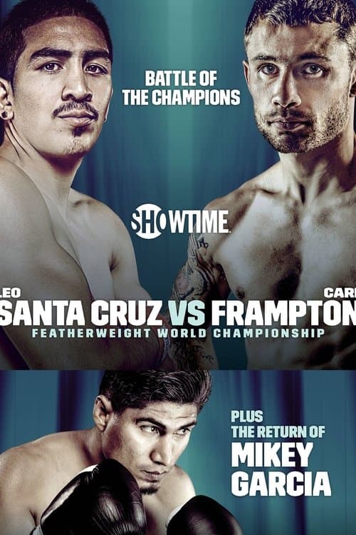 Leo Santa Cruz vs. Carl Framptonのポスター