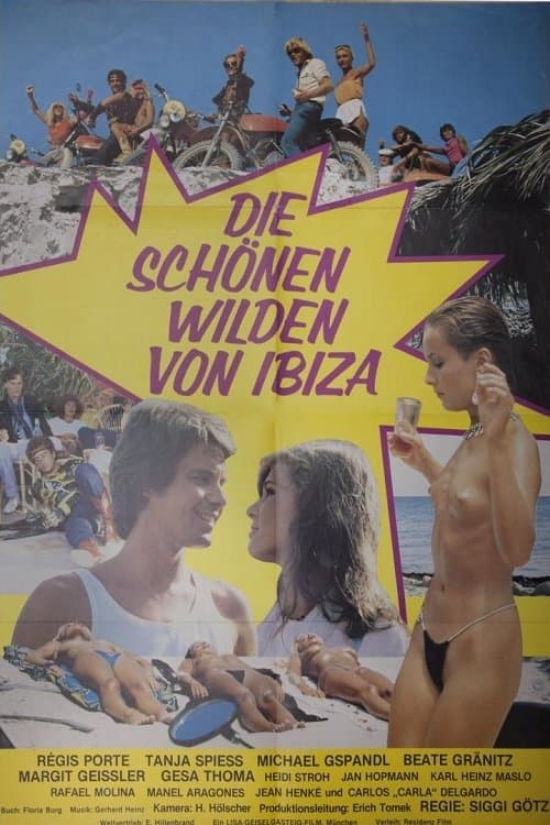 Die schönen Wilden von Ibizaのポスター