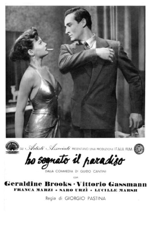 Ho sognato il paradisoのポスター