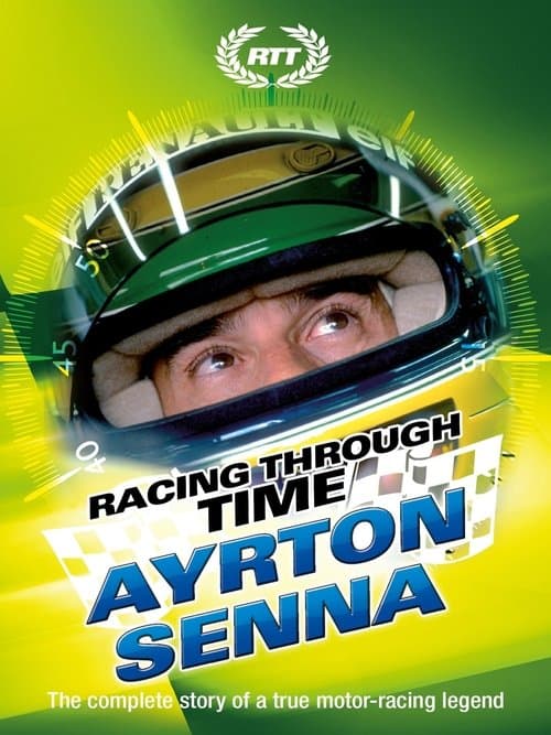 Racing Through Time - Ayrton Sennaのポスター