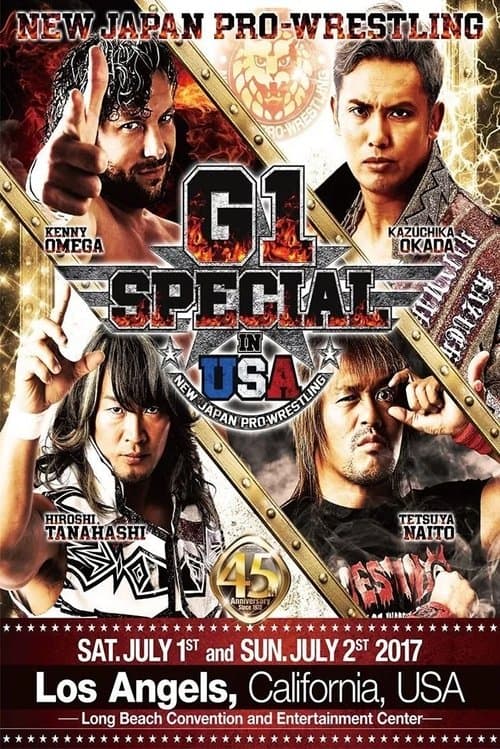 NJPW G1 Special in USA 2017 - Night 1のポスター
