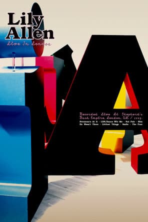 Lily Allen: Live In Londonのポスター