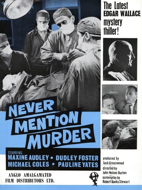 Never Mention Murderのポスター