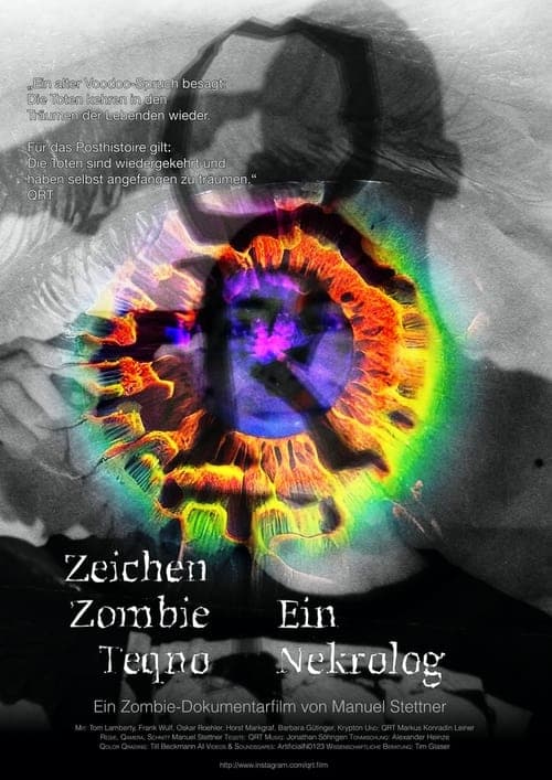 QRT: Zeichen, Zombie, Teqno - Ein Nekrologのポスター