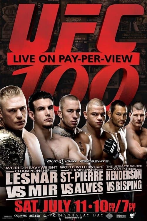UFC 100: Lesnar vs. Mir 2のポスター