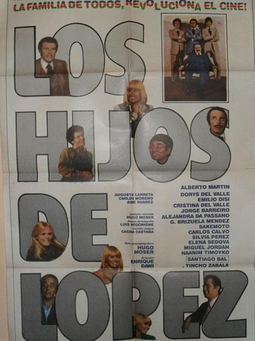 Los hijos de Lópezのポスター