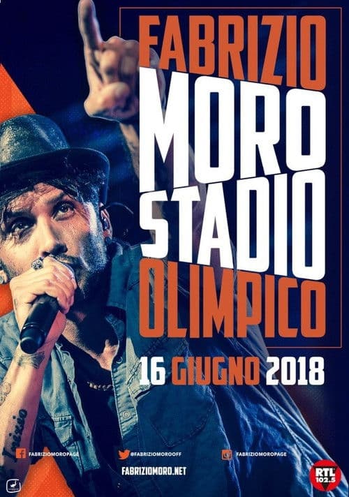 Fabrizio Moro: Stadio Olimpicoのポスター