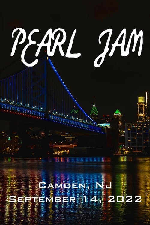 Pearl Jam: Camden, NJ 2022のポスター