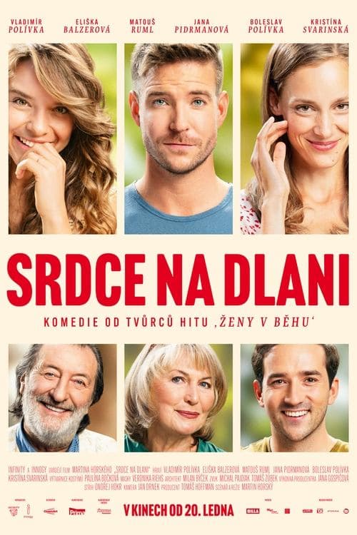 Srdce na dlaniのポスター