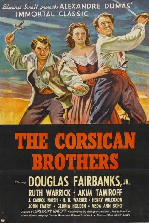 The Corsican Brothersのポスター
