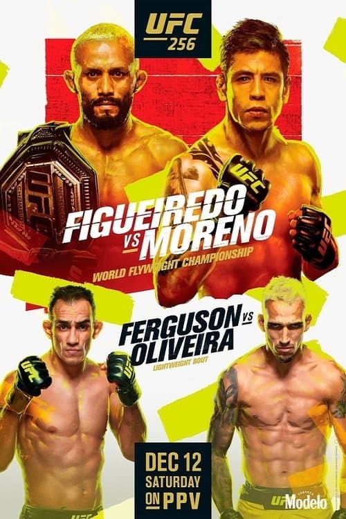 UFC 256: Figueiredo vs. Morenoのポスター