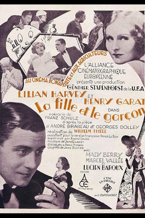 La Fille et le garçonのポスター
