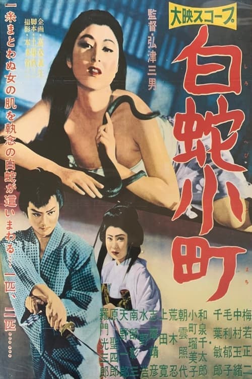 白蛇小町のポスター