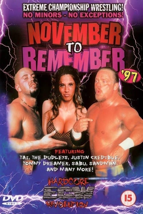 ECW November to Remember 1997のポスター