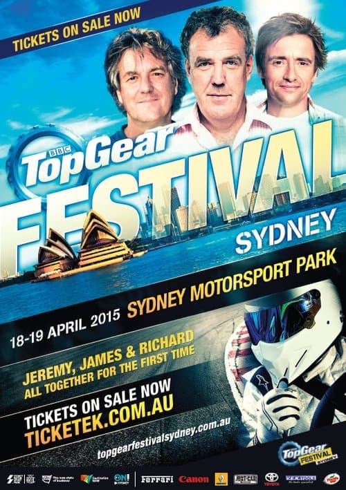 Top Gear Festival: Sydneyのポスター