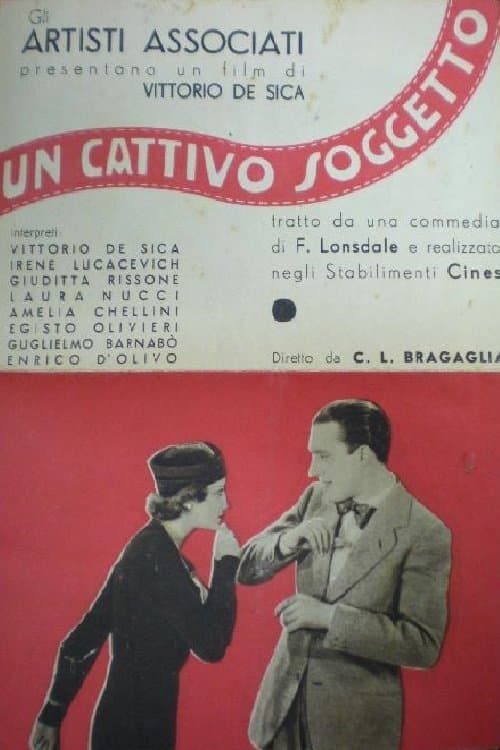 Un cattivo soggettoのポスター