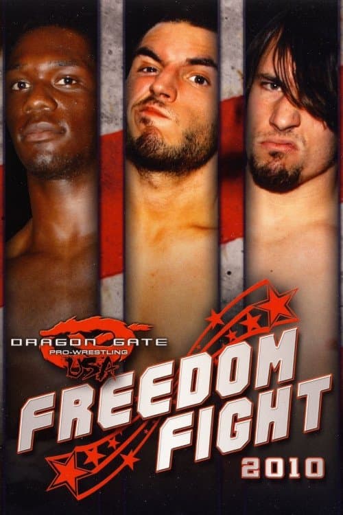Dragon Gate USA Freedom Fight 2010のポスター