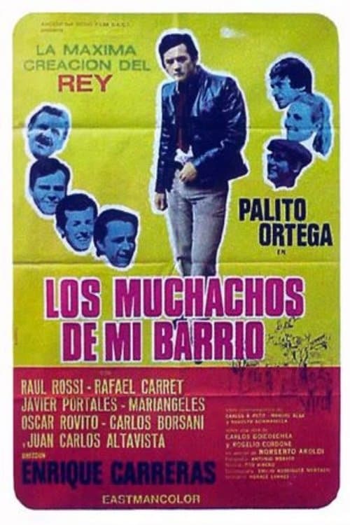 Los muchachos de mi barrioのポスター